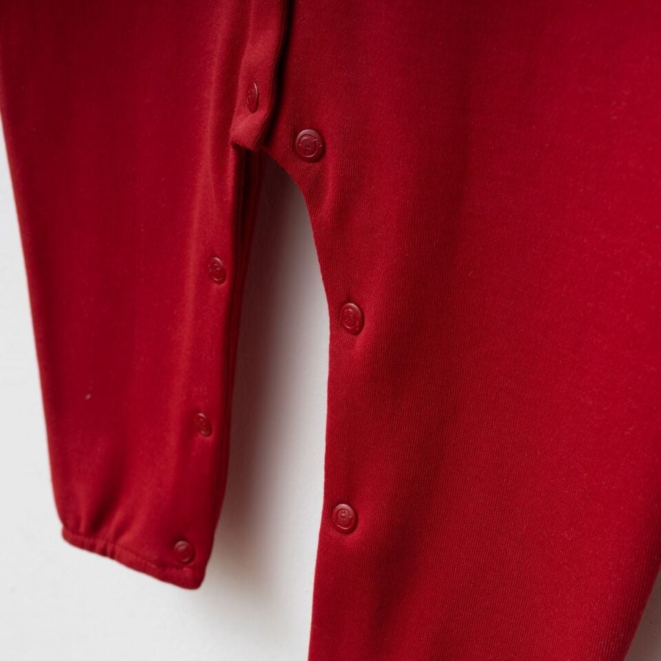 Dantelli Yakalı Kız Bebek Tulum Bandana