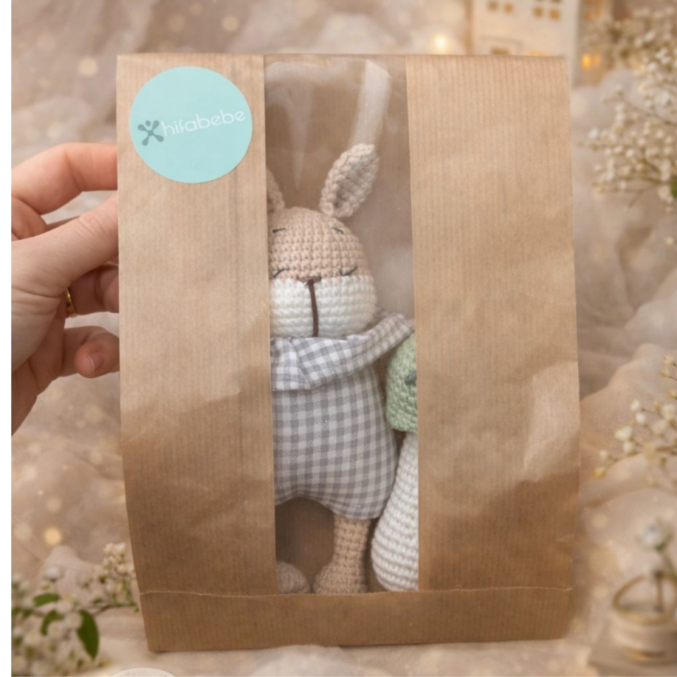 (ÖN SİPARİŞ) Milo Tavşan ve Mantar Çıngırak Set