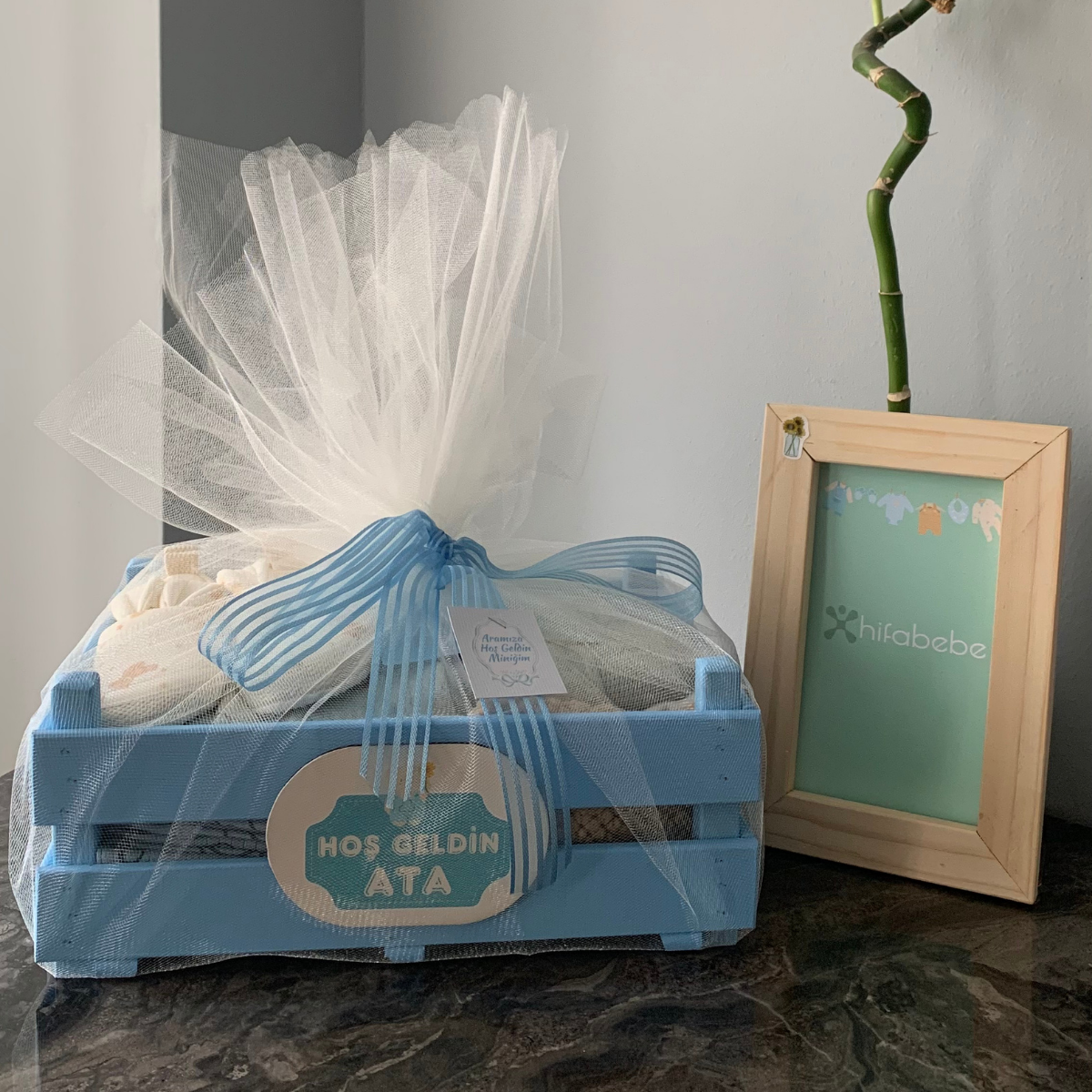 Mavi Kasa Hazır Hediye Seti