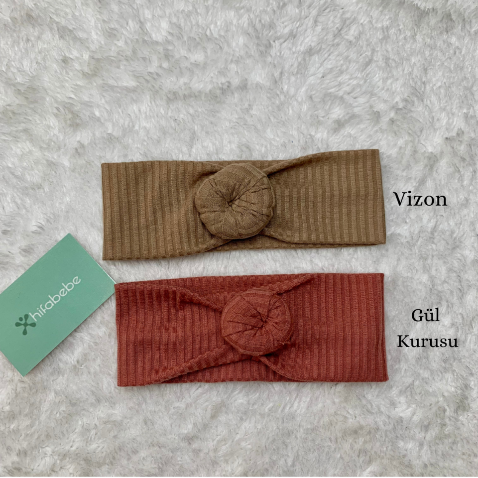 Kız Bebek Donut Bandana