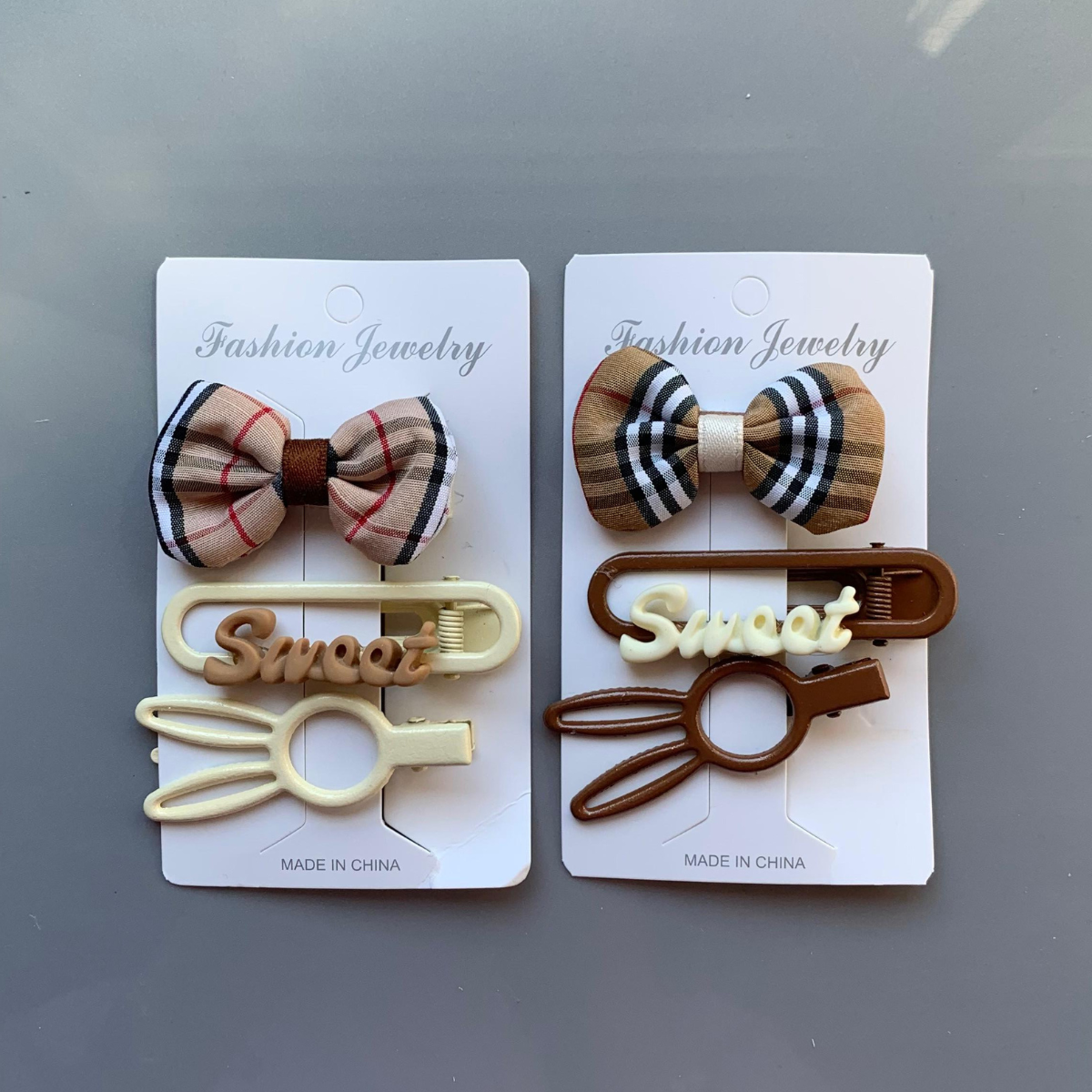 Saç Tokası Sweet 3'lü