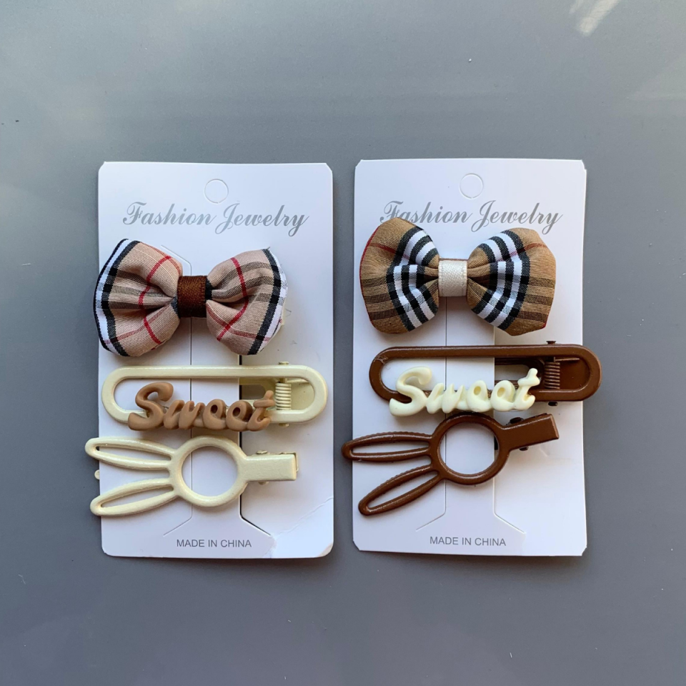 Saç Tokası Sweet 3'lü