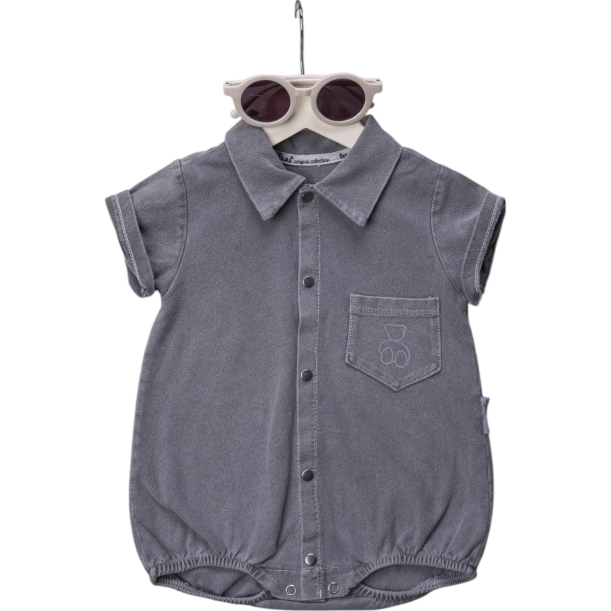 Reflektör Kilotlu Kot Erkek Bebek Tulum