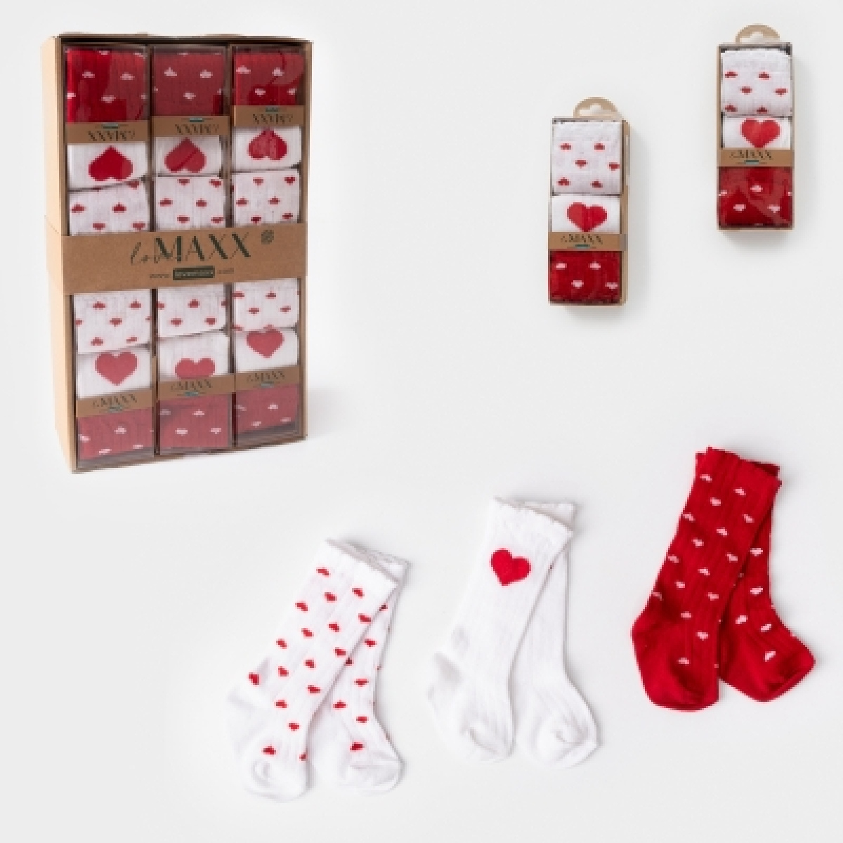 Diz Altı Çorap 3'lü Set