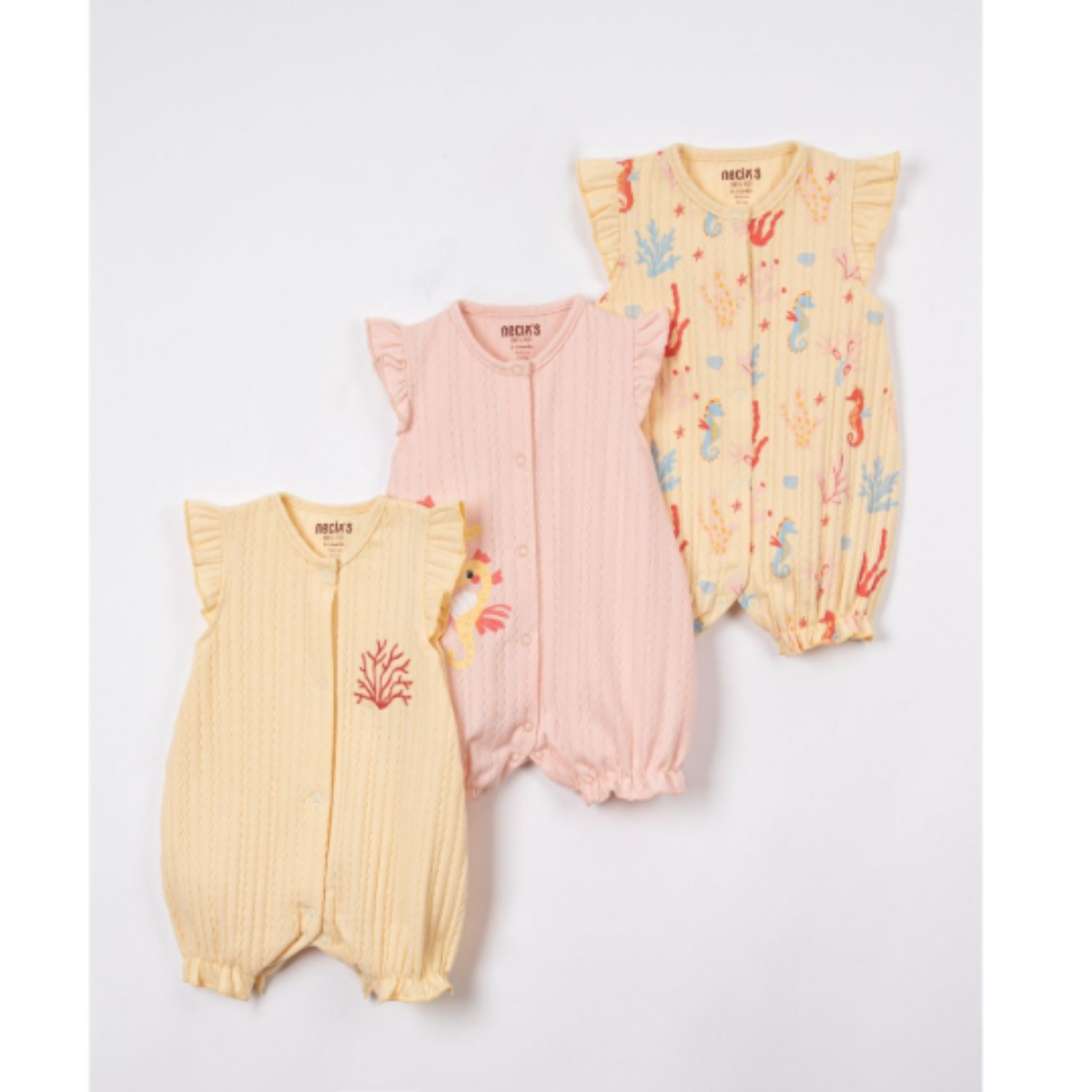 Kız Bebek Çıtçıtlı Tulum