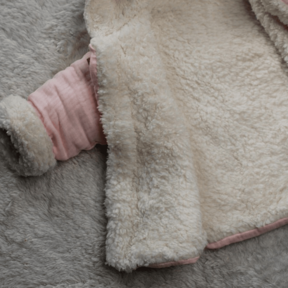 Welsoft Müslin Kız Bebek Mont