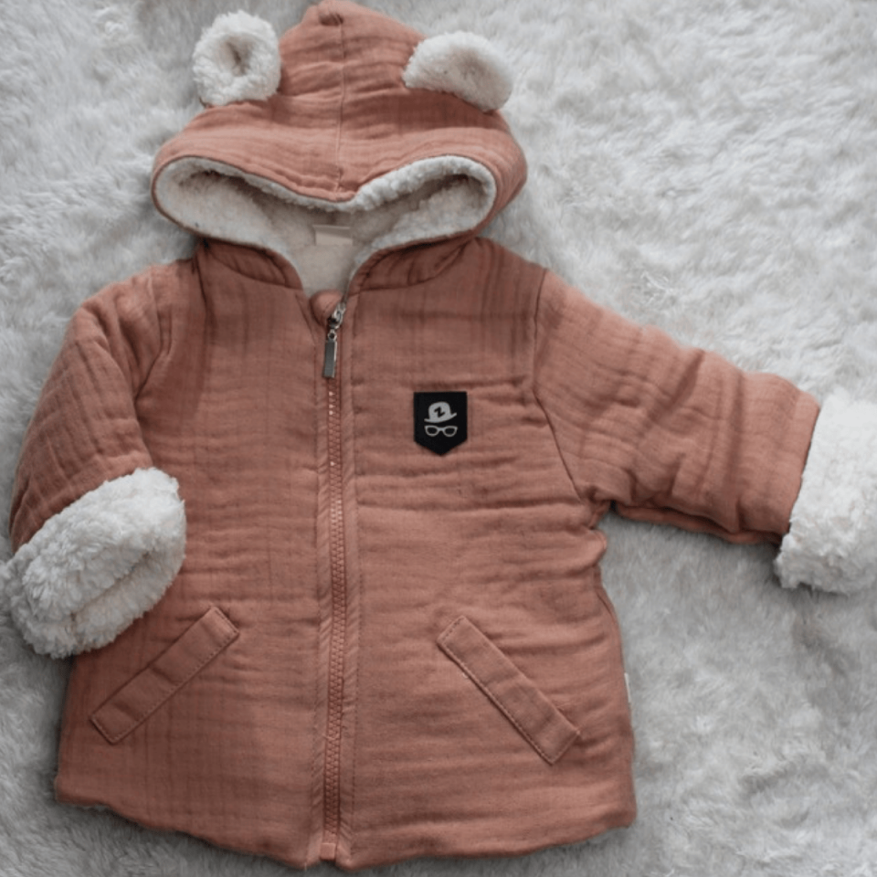 Welsoft Müslin Unisex Bebek Mont