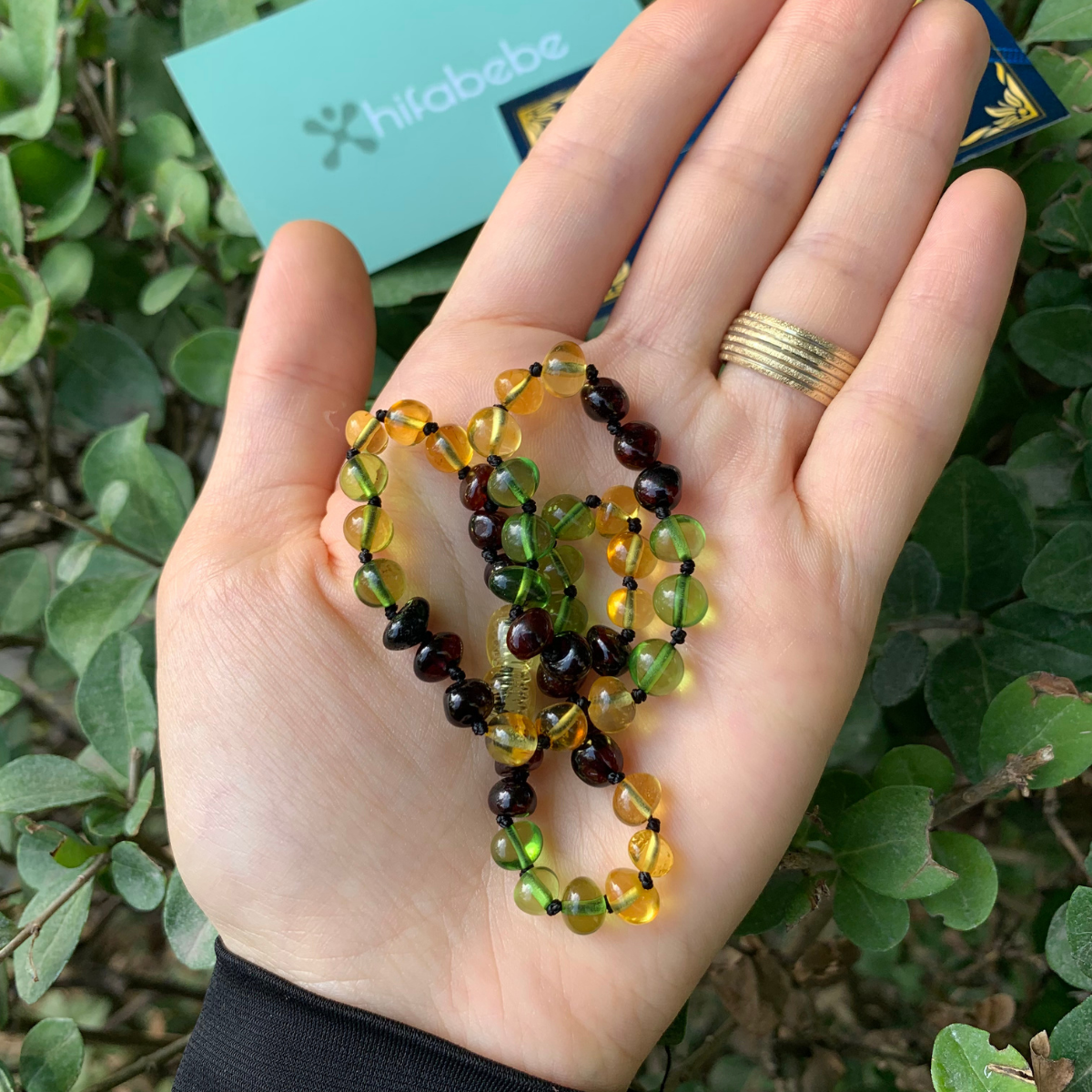 Orijinal Damla Kehribar Sertifikalı Bebek Kolyesi 33-34cm