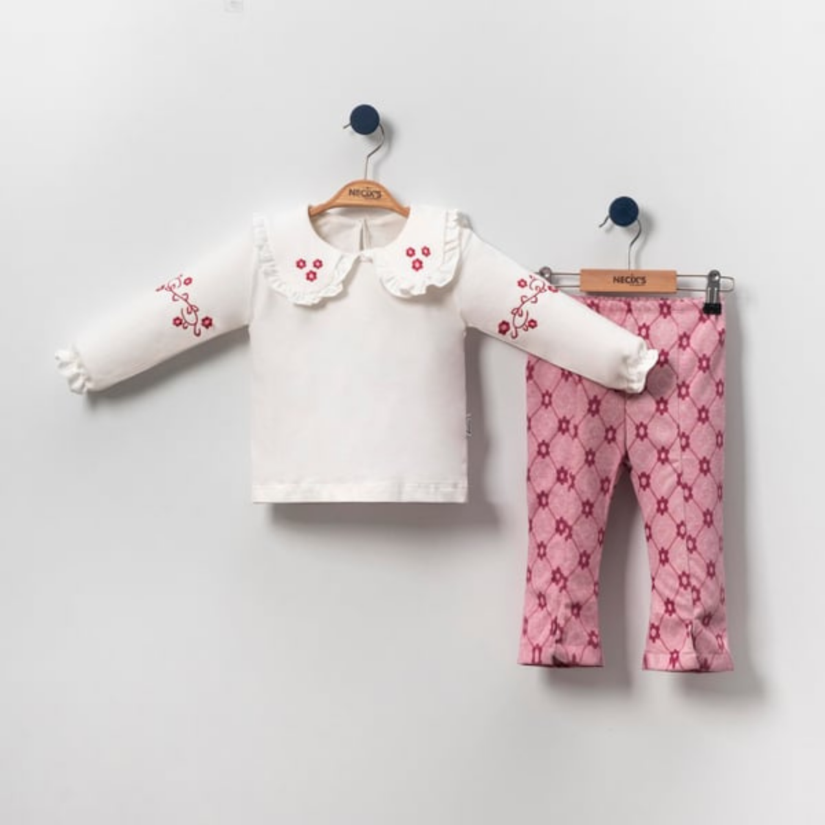 Özgün Kız Bebek 2'li Alt Üst Takım