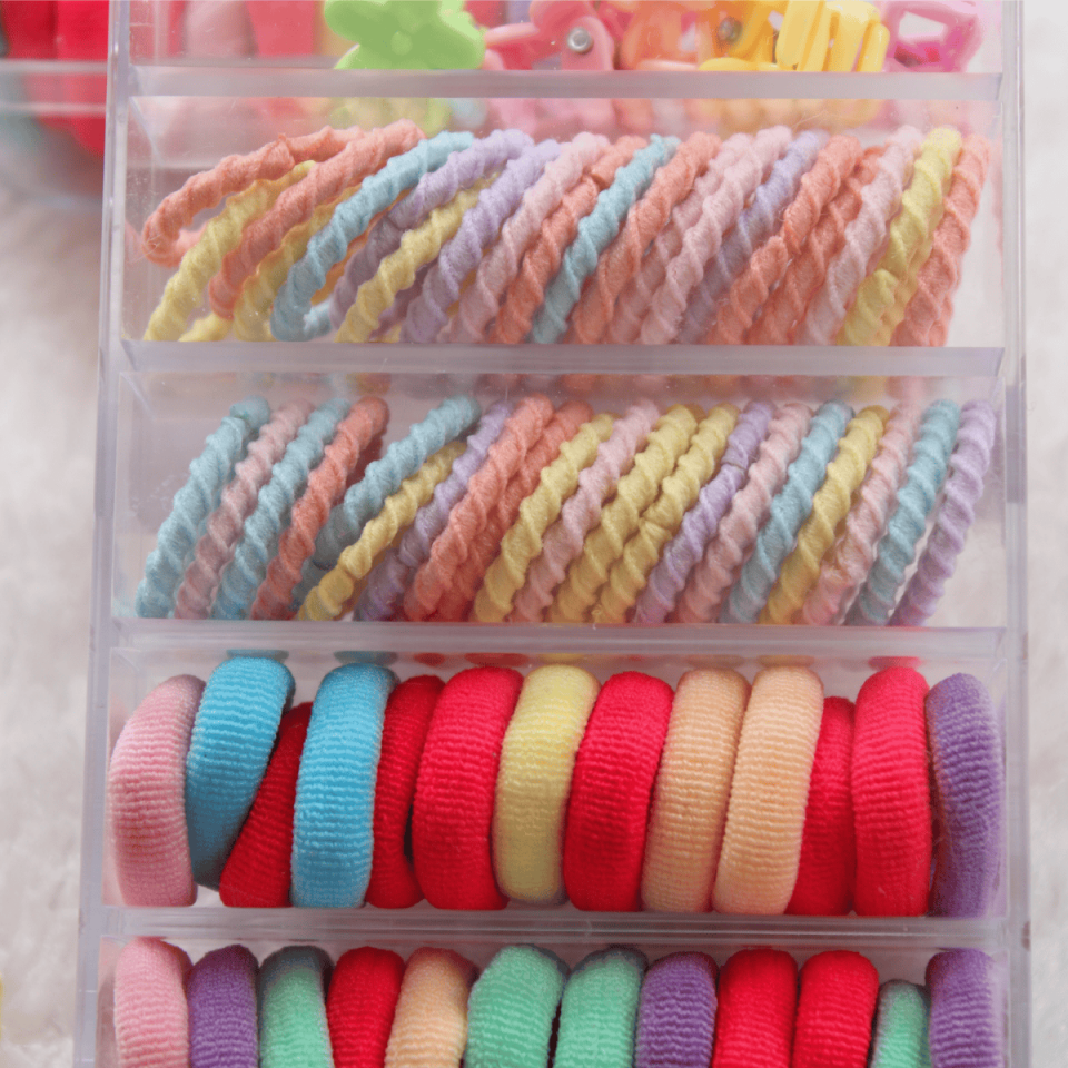 Çocuk Saç Tokası Kutulu Set