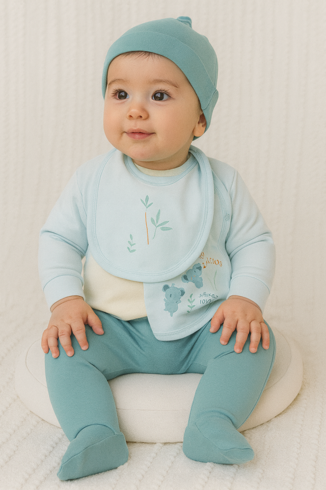 Erkek Bebek Kutulu Koala 5'li Set