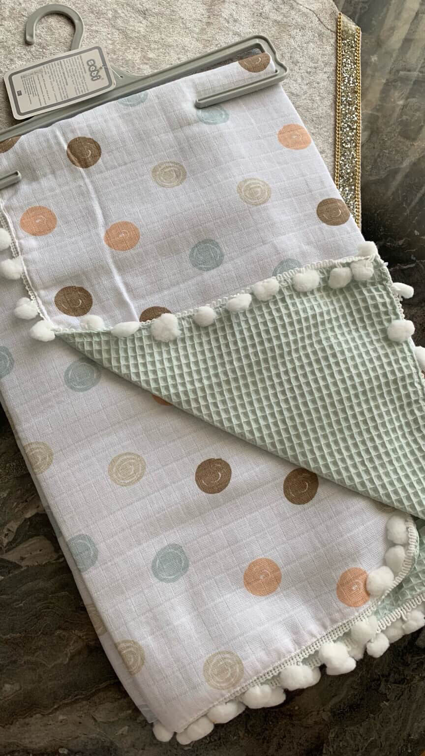 Unisex Çift Taraflı Battaniye