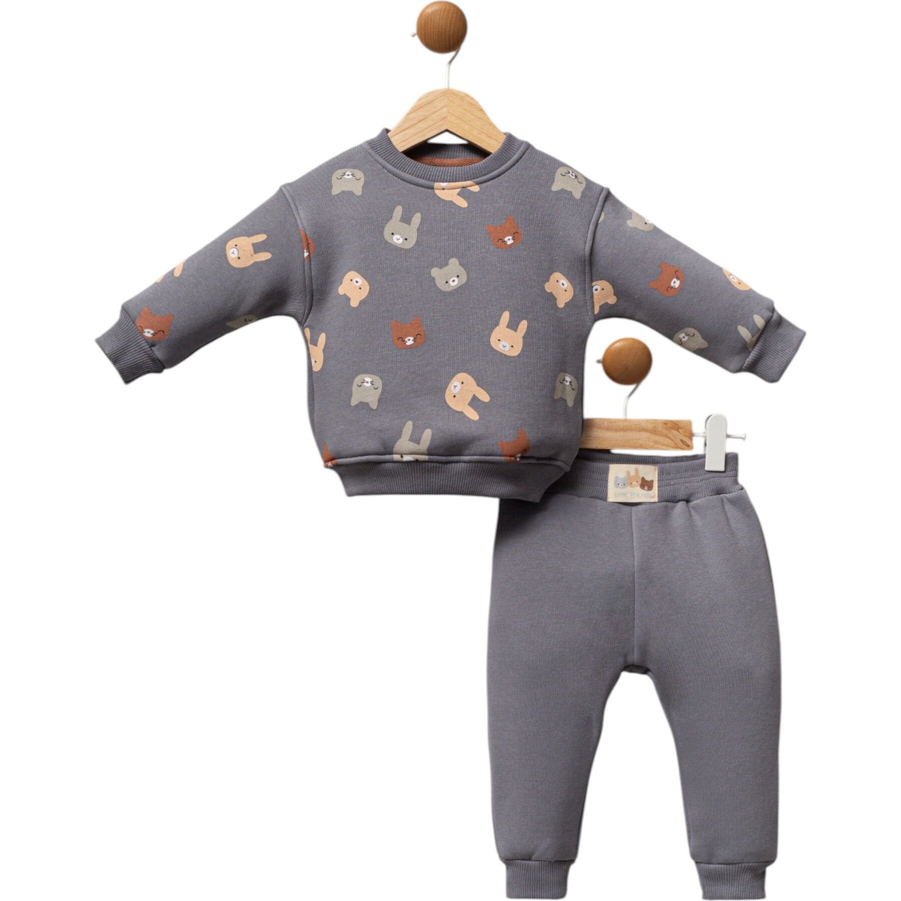 Erkek Bebek 3 İp Tavşancıklar Takım