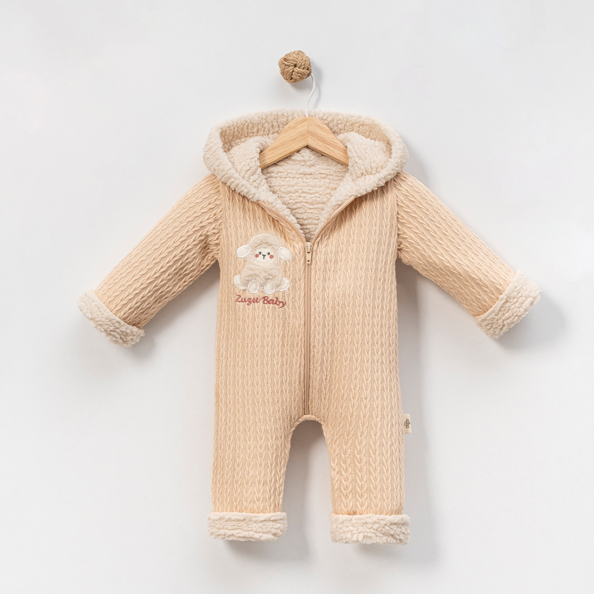 Unisex Jakarlı Kuzu Tulum