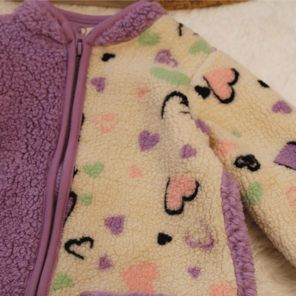 Welsoft Kalpli Fermuarlı Kız Bebek Tulum