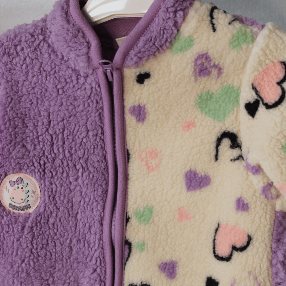 Welsoft Kalpli Fermuarlı Kız Bebek Tulum