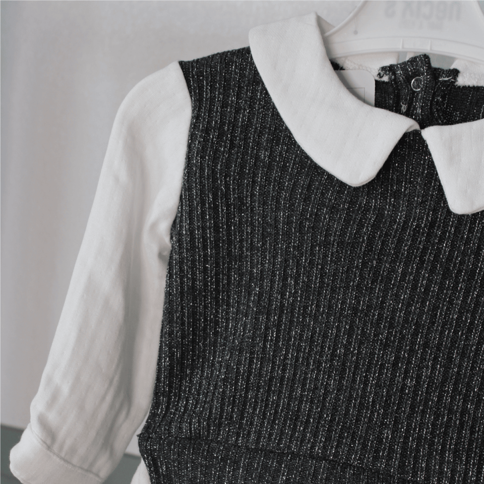 Rüya Özgün Simli Kız Bebek Alt Üst 2'li Takım