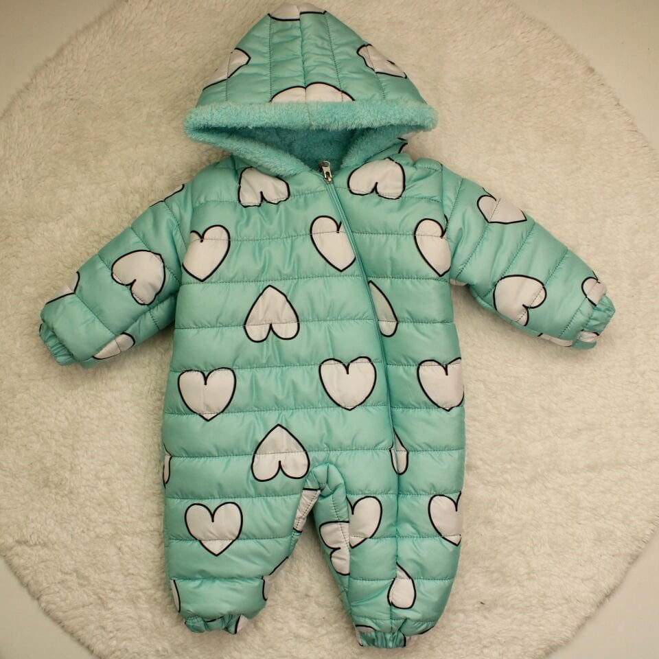 Kalp Baskılı Kız Bebek Kozmonot