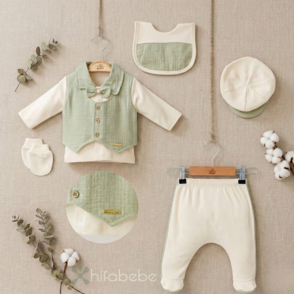 Baby Bloom - Zamansız Rattan Hediye Seti (Erkek Bebek) ÖN SİPARİŞ