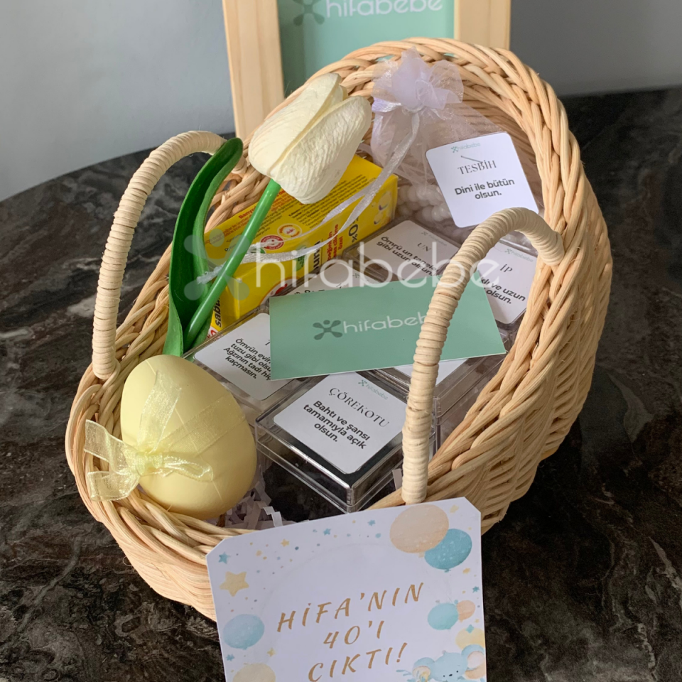 Rattan 40 Uçurma Sepeti (22*13*14 cm)