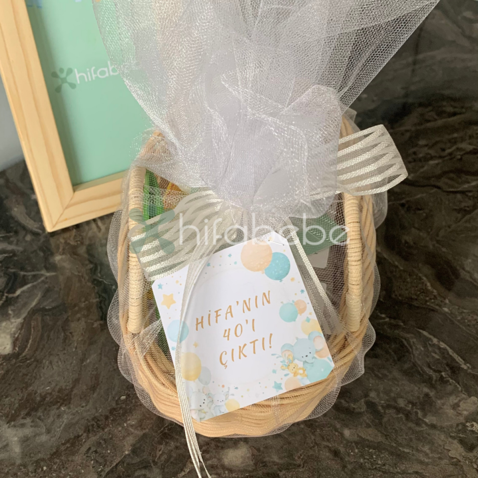 Rattan 40 Uçurma Sepeti (22*13*14 cm)