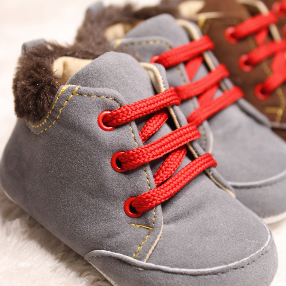 Erkek Bebek Bağcıklı Ayakkabı