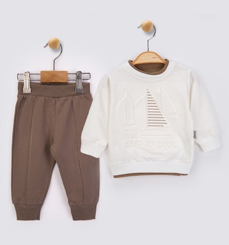 Yelkenli Erkek Bebek 2li Takım