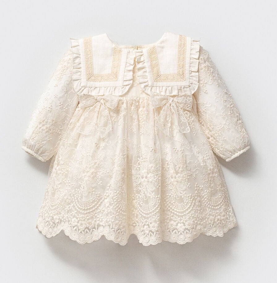 Elise Yaka Kopanakili Tüllü Elbise